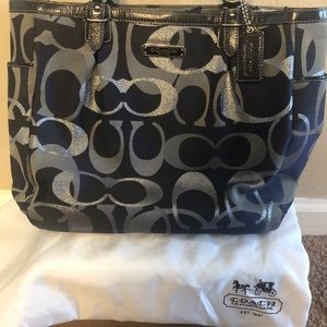 Coach Purse - Classic Monogram Style